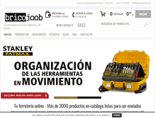 Tablet Screenshot of bricojoob.com